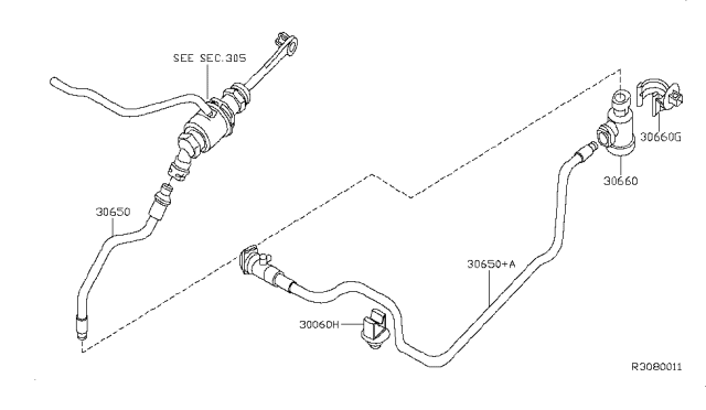 2009 Nissan Sentra Clutch Piping Diagram 1