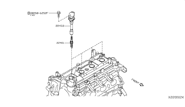 2007 Nissan Sentra Ignition System Diagram 1