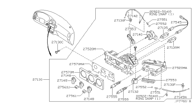 2001 Nissan Pathfinder Control Unit Diagram 1