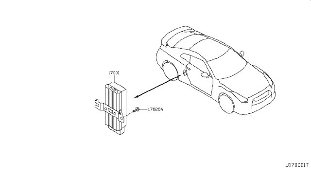 2015 Nissan GT-R Fuel Pump Diagram