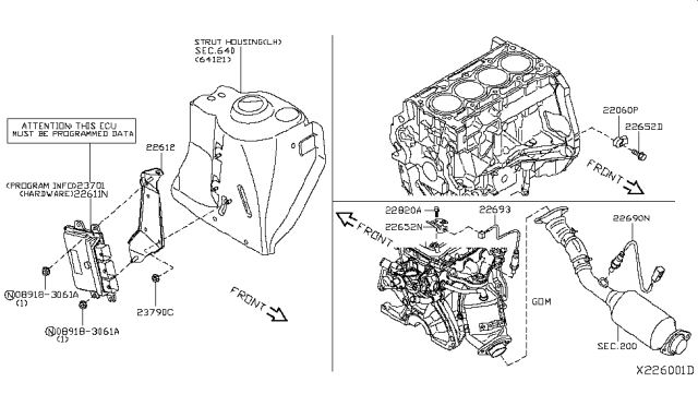 2013 Nissan Versa Engine Control Module Diagram 1
