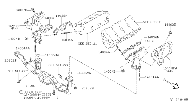 1998 Nissan Maxima Manifold Diagram 2