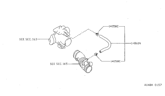 1997 Nissan Sentra Secondary Air System Diagram
