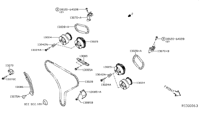 2017 Nissan Altima Camshaft & Valve Mechanism Diagram 3