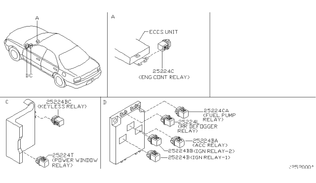 1999 Nissan Altima Relay Diagram 4