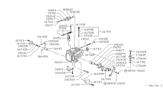 1981 Nissan Datsun 810 Fuel Injection Pump Diagram 8