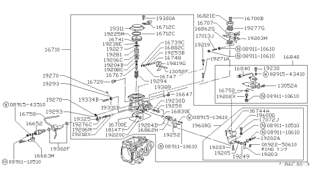 1982 Nissan Datsun 810 Fuel Injection Pump Diagram 5