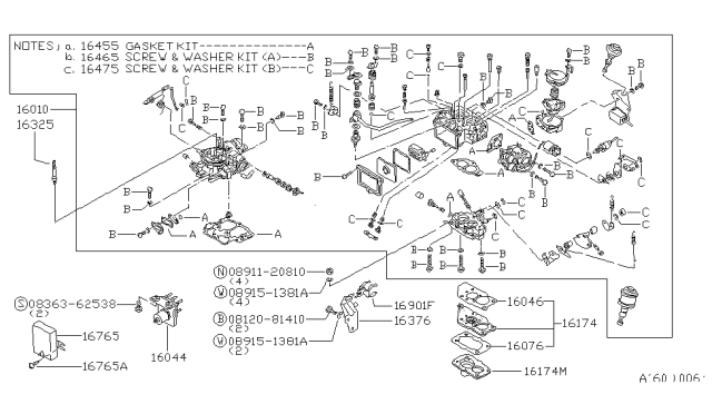 1984 Nissan Stanza Carburetor Diagram 2