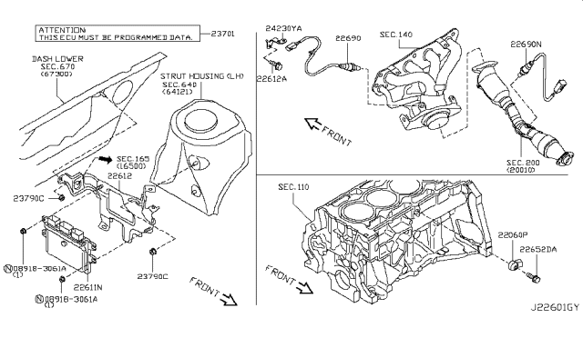 2011 Nissan Cube Engine Control Module Diagram 3
