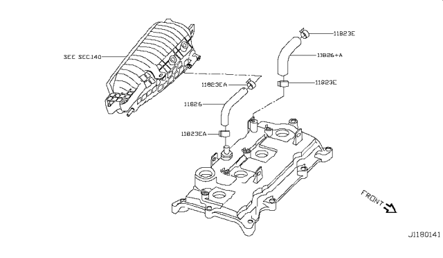 2016 Nissan Rogue Crankcase Ventilation Diagram