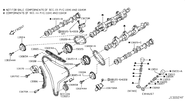2018 Nissan 370Z Lifter-Valve Diagram for 13231-3TA1A
