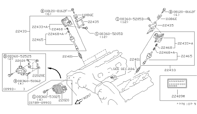 1994 Nissan 300ZX Ignition System Diagram 1