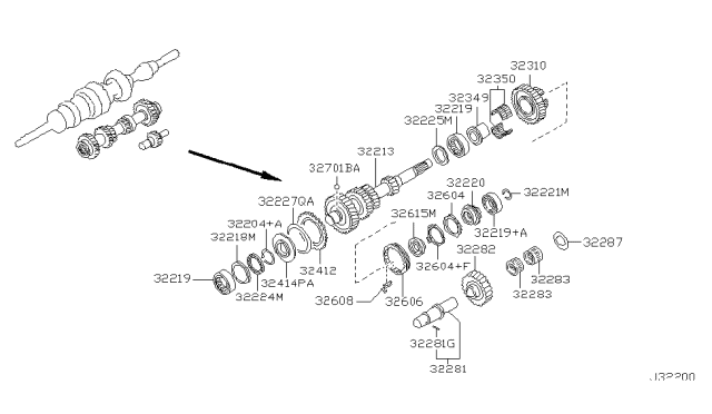 2000 Nissan Xterra Transmission Gear Diagram 2