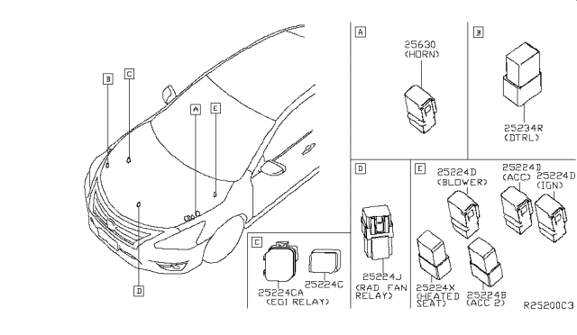 2018 Nissan Sentra Relay Diagram