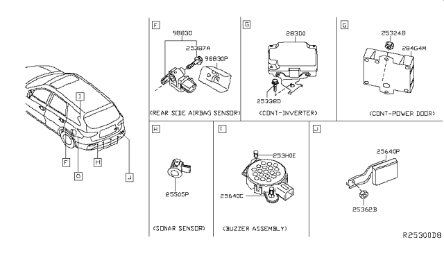 2015 Nissan Pathfinder Electrical Unit Diagram 4