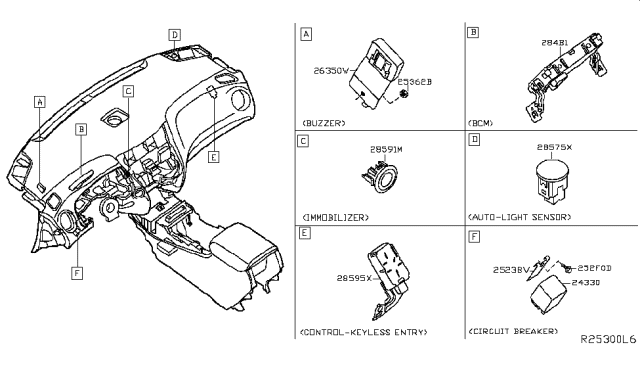 2015 Nissan Pathfinder Electrical Unit Diagram 10