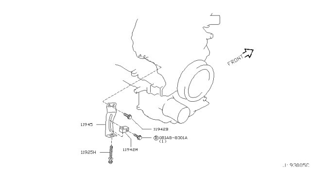 2002 Nissan Maxima Power Steering Pump Mounting Diagram 2