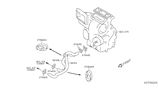 2014 Nissan Versa Note Heater Piping Diagram 2