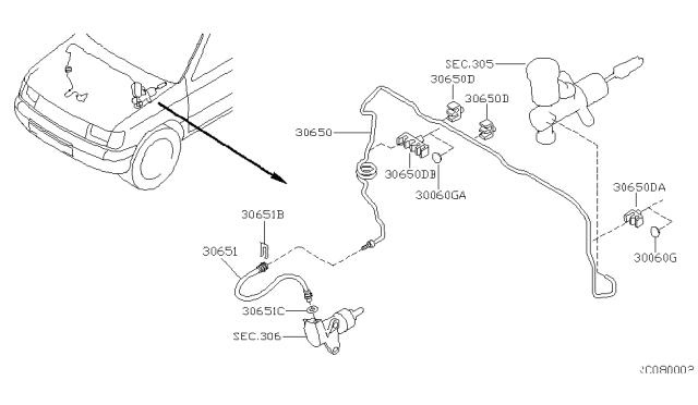 1999 Nissan Frontier Clutch Piping Diagram 1