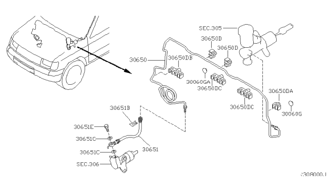 1998 Nissan Frontier Clutch Piping Diagram 2