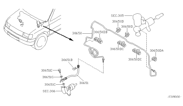 1998 Nissan Frontier Clutch Piping Diagram 3