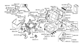 Diagram for Nissan Cup Holder - 88337-ZM10A
