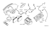 Diagram for 2007 Nissan Quest Antenna Cable - 28243-ZM00B