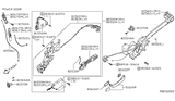 Diagram for 2005 Nissan Quest Door Latch Assembly - 82502-5Z000
