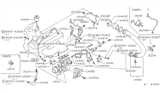 Diagram for Nissan 200SX Turbocharger - 14411-17F01