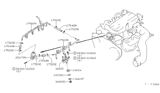 Diagram for 1985 Nissan 200SX Fuel Injector - 16603-18F01