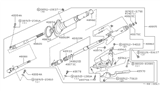 Diagram for 1986 Nissan 200SX Steering Column Cover - 48868-02F00