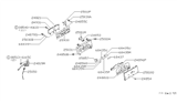Diagram for 1985 Nissan 200SX Speedometer - 25940-07F74
