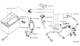 Diagram for 2014 Nissan Pathfinder Battery Terminal - 24340-3JV5A