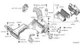 Diagram for 2014 Nissan Pathfinder Air Intake Coupling - 16554-3KY0A