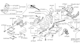 Diagram for 2002 Nissan Quest Seat Switch - 87016-7B122