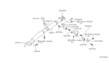 Diagram for 2003 Nissan Quest Exhaust Pipe - 20010-7B100