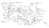 Diagram for 2003 Nissan Quest Motor And Transmission Mount - 11320-7B001
