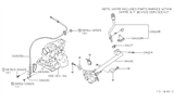 Diagram for 1999 Nissan Quest Shift Cable - 34935-7B010