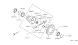 Diagram for 1983 Nissan Pulsar NX Differential - 38411-01M00
