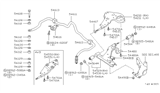 Diagram for Nissan Stanza Control Arm Bushing - 54504-29R00