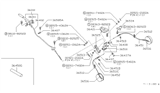 Diagram for 1986 Nissan Stanza Parking Brake Cable - 36402-06R00