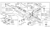 Diagram for 1984 Nissan Pulsar NX Rack and Pinion Boot - 48203-D0301