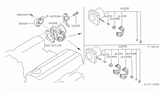 Diagram for Nissan Stanza Throttle Body - 16118-65E10