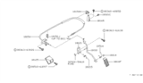 Diagram for Nissan Stanza Accelerator Cable - 18201-65E00