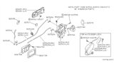 Diagram for 1990 Nissan Stanza Door Latch Assembly - 82503-65E00