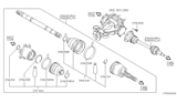 Diagram for Nissan Pathfinder Axle Shaft - 39600-EA000