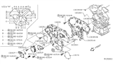 Diagram for 2011 Nissan Armada Timing Cover - 13500-ZE00A