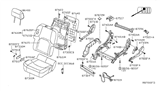 Diagram for 2009 Nissan Pathfinder Seat Switch - 87016-ZS00A