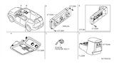 Diagram for 2012 Nissan Frontier Blower Control Switches - 27510-9CA0A