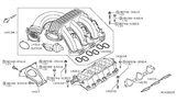 Diagram for 2007 Nissan Pathfinder Intake Manifold - 14010-EA205